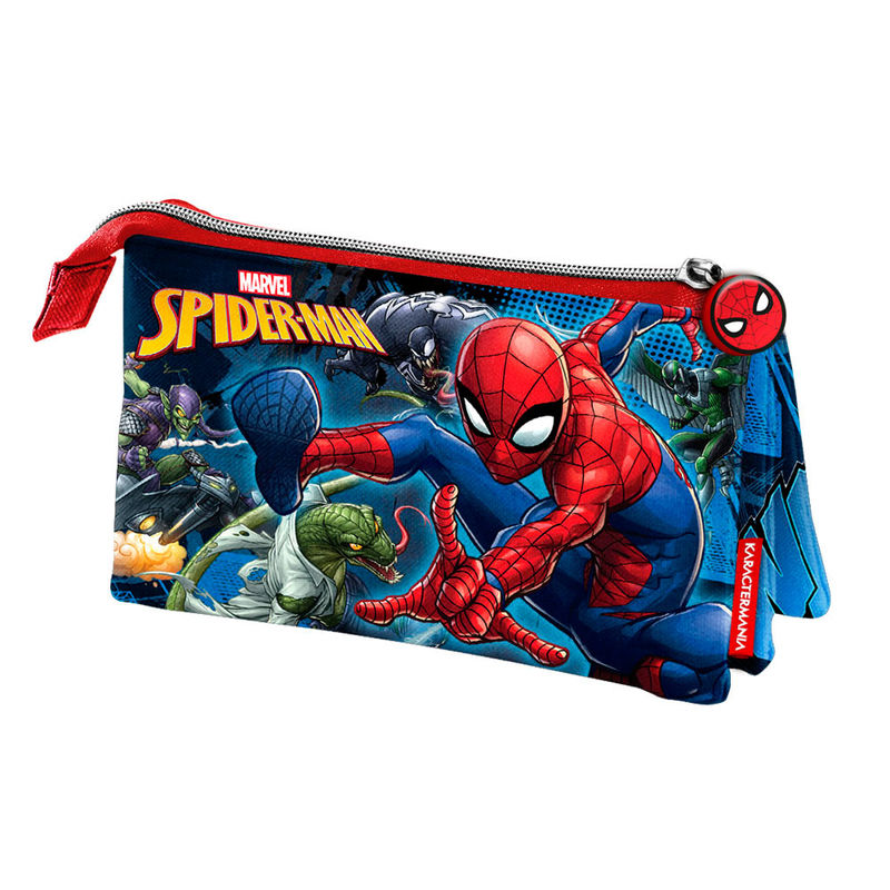 Portatodo Spiderman Marvel Dangerous triple