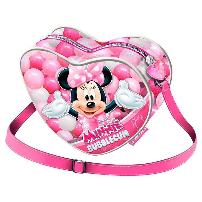 Bolso Heart Minnie Disney Bubblegum