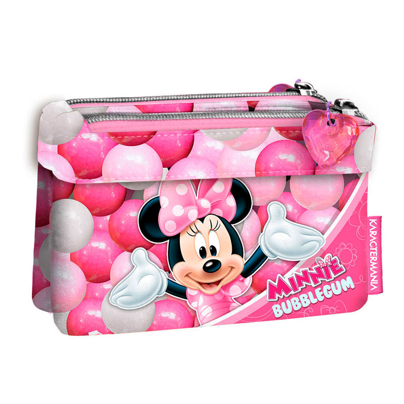 Monedero Minnie Disney Bubblegum doble