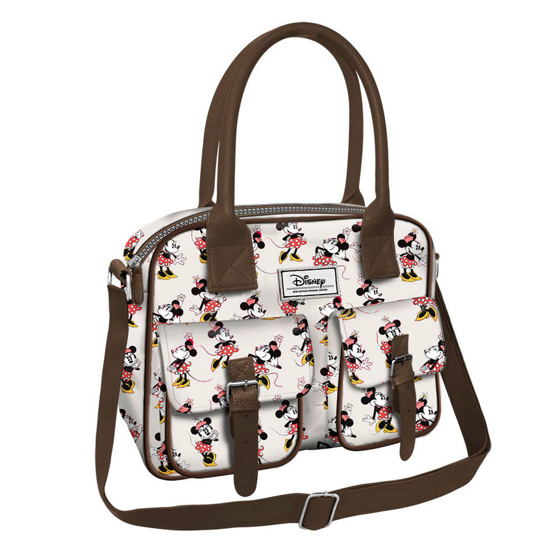 Bolso Attache Minnie Disney Ivory